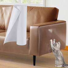 Màng bảo vệ chống trầy xước đồ nội thất 118 inch (chiều rộng 19,7 inch), trong suốt và có keo dính, dễ dán và dễ bóc, miếng dán chống trầy xước cho thú cưng, thích hợp cho ghế sofa, cửa ra vào. - 30 x 500 cm - Xem 15