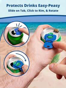 这款塑料汽水罐开罐器配有耐用的安全锁扣和防尘密封功能。它是一款简单小巧的开瓶器，同样具备防尘密封功能。它可以作为钥匙扣或吊坠使用，小巧便携，适合家庭聚会、野餐、户外旅行和办公等场合。 - 彩色 - 查看 4