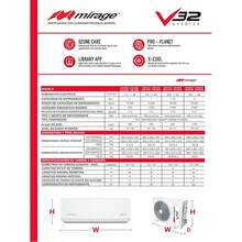 Minisplit Inverter V32 1 Ton, Solo Frío 12000 220V - Unitalla - Ver 3