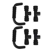 Black H-Type Push Up Stand, Home Fitness Equipment Push Up Rack - Multicolor - View 7