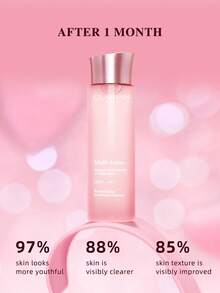 CLARINS Multi-Active Revitalizing Treatment Face Essence Med Hyaluronsyra - 200 ml - 6,76 fl. oz - rosa 200ml - Visa 4