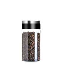 1pc Glass Seasoning Bottle, Rotating Multi-Hole Lid Sealed Jar, Spice Shaker, Pepper Grinder, Kitchen Supplies - Multicolor - View 6