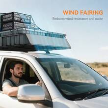 Roof Luggage Rack Basket Tray - As Pic - View 8