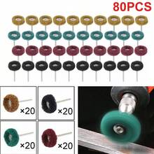 80X Wheel Buffing Polishing Set For Drem El Rotary Tool Bits Accessories Kits Set - As Shown In the Figure - View 1