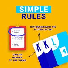 Crack List - The Crack-You-Up Categories Card Game 2+ Players Quick And Hilarious Game For Teens And Adults Family Board GamesHappy And Playful Games For Children, Essential For Children - như hình - Xem 5