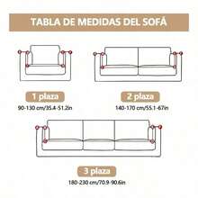 Protector Cubre Sala Funda Fit Ajustable Elástico 3 Piezas Coffee - Azul grisáceo - Ver 5