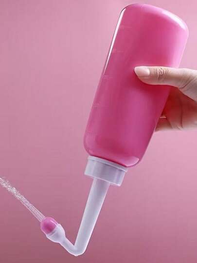 1 pezzo Bottiglia bidet portatile da 500ml, Bottiglia per l'igiene intima portatile con sigillo anti-perdite, adatta per i viaggi