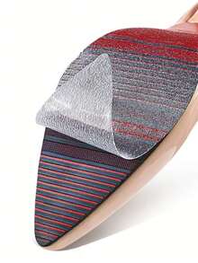 1pc High Heel Sole Anti-Skid Pad, Sole Protector,Hiking Gear,Boots For Women,Travel Essential,Shoe Accessories,Shoe Mat,Anti-Skid Enhancement Noise Reduction Self-Adhesive Trimmable Wear-Resistant. - Multicolor - View 2