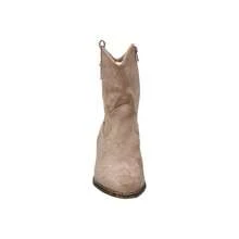 BUONAROTTI | Stivali da cowboy da donna Buonarotti – Stivali da cowboy beige – Stivaletti con tacco e cerniera laterale – Comodo tacco medio – Eleganti e versatili – Moda – Modello A-2440 - Beige - Visualizzare 3