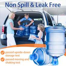 1个家用硅胶水瓶防尘盖，便携式饮水机水桶密封盖