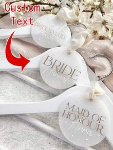 F-wedding Hanger Label