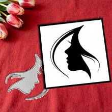 Señorita creativa, herramienta DIY para hacer álbumes de recortes y estarcidos en relieve, para hacer tarjetas de felicitación, recortar papel para manualidades, plantillas de corte para hacer tarjetas de regalo. - Plateado - Ver 5