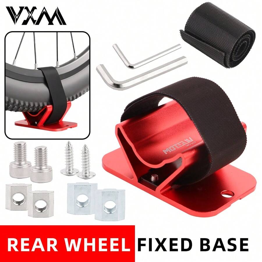 VXM 自行车后轮车顶架 - 后轮支架，自行车车载架，快拆式 - 彩色 - 查看 1