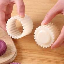 1 Set ABS Material Cookie & Pastry Mold, Embossed Baking Mold, Suitable For Making Desserts, Snacks, Cakes, Cookies, Kitchen Tool, DIY Baking Tool - Multicolor - View 7