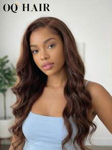 OQ Hair 200% Density 16-28 Inch Body Wave Brown Color Wear Go Glueless Wig 7x5 Pre Cut Lace Frontal Wig Pre-Plucked Hairline Lace Front Wig Peluca De Cabello Humano 100 Natural Human Hair Wigs Glueless Perruque Glueless Sans Colle Bling Hair Human Hair Pelucas Para Mujer Y2k Human Hair Wig Valentines Gifts Hair Accessories 100 Human Hair Wigs Real Human Hair Lace Wig Daily Use Quick Ship Women Fast Shipping Vacation Travel For Women - S4 - View 2