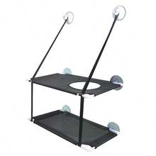 New Cat Hammock, Pet Nest Plump Cat Climbing Frame, Strengthened Suction Cup Splicing Design Balcony Cat Nest Cat Bed, Double-Decker Hammock - one-size - View 7