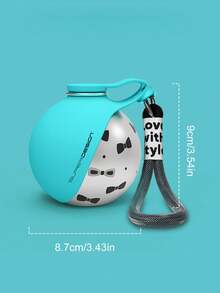 1 bình nước du lịch gấp gọn bằng thép không gỉ cho thú cưng, bát uống nước di động cho chó nhỏ, đa năng dùng khi đi dạo ngoài trời. - Nhiều màu - Xem 3