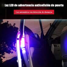 4 Luces Led Carro Abrir Puerta Inducción Estrobo Alarma Auto - Luz de color - Ver 5
