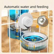 1pc Hanging Pet Water Dispenser, Automatic Feeder Suitable For Rabbits, Guinea Pigs, Cats, Dogs