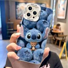 This Disney Stitch Phone Case Features A Cute And Playful Design With A Simple And Stylish Appearance And A Smooth Feel. Made Of Eye-Catching TPU Material And Equipped With Camera Protection, It's An Ideal Choice For Your Phone. Compatible With IPhone17/16/15/14/13/...12 Mini Pro Max Pro Plus XRXS. Also Compatible With All SamsungS22/S23/S24/S25 Series. A Perfect Gift For Friends And Family. Lightweight And Durable. - Black - View 5