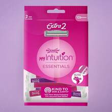 Wilkinson Sword - MyIntuition Essentials Extra 2 - Einwegrasierer - Rasierer mit 2 Klingen für Damen - Schmierstreifen mit Aloe Vera - Packung mit 10 Stück-8304 - Extra2UK - Übersicht 7