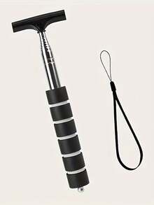 1pc Stainless Steel Retractable Windshield Wiper Blade, Glass Defogging And Water Stain Cleaning Car Wiper, Rearview Mirror Wiper - Multicolor - View 16