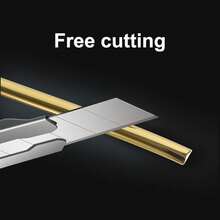 118.11厘米可移除自粘墙面装饰条，D形柔性哑光黑色装饰条，适用于防溅板、镜子、墙壁、窗户和门框，防水粘性装饰条 - Wall Molding Trim - 查看 5