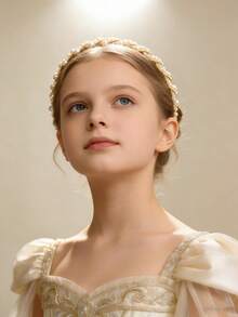 4件套 - 时尚珍珠发箍 - 女孩简约编织发箍 - 简约多功能发夹 - 乡村风旅行摄影发饰 - 仙女般珍珠发箍 - 彩色 - 查看 3