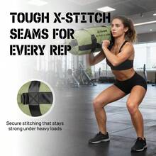 Sandbags For Working Out, Adjustable Sand Bags For Weight Training With Handles - ArmyGreenL50125Lbs - View 4