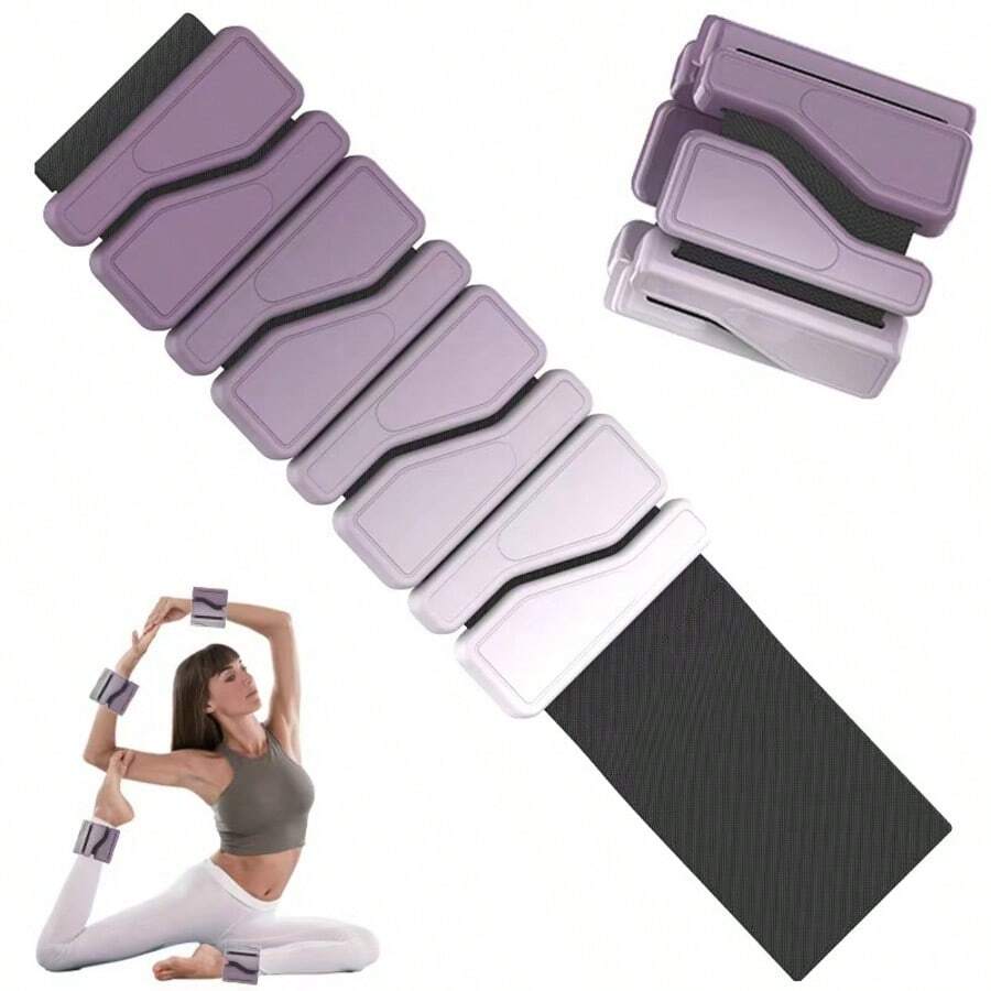 Adjustable Wrist/Ankle Weights, 2lbs Wearable Arm/Leg Weights (1lb Each), Suitable For Walking, Running, Pilates, Yoga And Home Gym Exercises - Multicolor - View 1