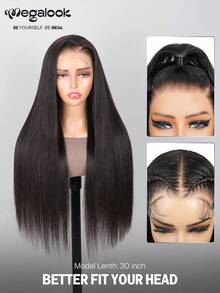 MEGALOOK Straight Bob Wig 100% Human Hair Wigs 13x4 Lace Front Short Bob Transparent Lace Frontal Short Wig Natural Color Straight Human Hair Tiny Knots 12-14 Inch For Women - Beginner Friendly Natural Looking Daily Use Office Ready Corpse Bride Halloween Vibes Party Style Y2K Baddie Vacation Outfits Outdoor Cosplay Campus School Holiday Christmas Part Wedding Festival Ready For Women - SNatural - View 5