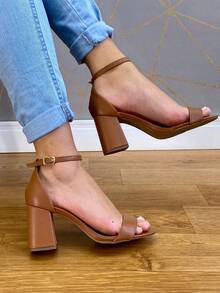 Women's High Heel Sandal GISELE New Release Comfortable Elegant Women's Shoes - 駝色 - 查看 2