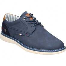 REFRESH | Refresh 男士休閒鞋 – 時尚海軍藍鞋 – 繫帶鞋 – 休閒風格 – 百搭易配 – 純素 – 型號 175557 - 藍色 - 查看 2