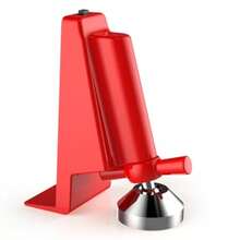 Tapon de Puerta con Alarma Bloqueador de Puerta Antirrobo Topes de Puertas de  con Mejora Triangular de Apoyo Cerradura de Puertas Portatil para Apartamentos Habitacion de Hotel Con Alarma - Con Alarma - Ver 7