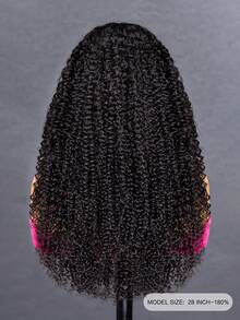 OQ 200% 密度 14-26 英寸隐形抽绳 360° 佩戴假发，蓬松卷曲，预漂白发结，隐形贴合带，无胶假发，预拔发际线，蕾丝前假发，100% 真人发假发，无胶假发，无胶闪亮假发，Y2k 真人发假发，情人节礼物，发饰，100% 真人发假发，真人发蕾丝假发，日常佩戴，快速发货，女士快速发货，度假旅行适用