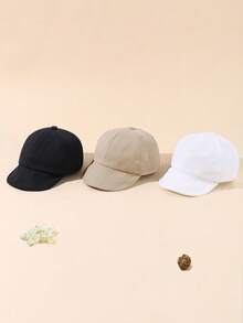 3pcs Cute Soft Baby Hats, Adjustable Baseball Caps For Baby Boys And Girls, Comfortable For Daily Wear And Outdoor Activities - Multicolor - View 7