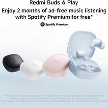 Xiaomi Redmi Buds 6 Play, With 10mm Dynamic Driver Unit, AI Noise Cancellation, 800mAh Charging Case, Up To 36 Hours Battery Life, Bluetooth 5.4, And Touch Control - Global Version - Multicolor - View 1