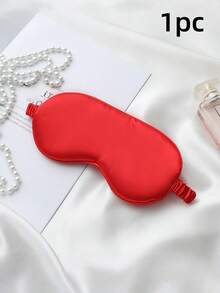 1pc/3pcs/5pcs/10pcs Black, Champagne, Gray, Pink, Green, Blue, Dark Green Double-Sided Silk-Like Breathable Sleep Eye Mask, Relieve Eye Fatigue, Suitable For Girls Nap, Blackout Eye Mask, Non-Tight - Multicolor - View 68