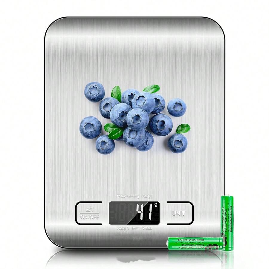 Kitchen Scales - Stainless Steel - View 1