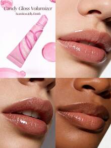 K-Beauty- ETUDE House Glossy Lip Water Tint - Juicy Candy Shine, Non-Sticky Plump Look - #3 Crystal Candy - View 4