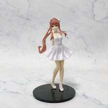 Mô hình nhân vật nữ dễ thương trong anime Doki Doki Literature Club, cao khoảng 18CM, gồm các nhân vật Monika, Sayori, Natsuki, Yuri, đồ trang trí bàn làm việc, hàng hóa Doki Doki Literature Club (Đế trong suốt hoặc trắng được tặng kèm ngẫu nhiên). - Nhiều màu - Xem 11