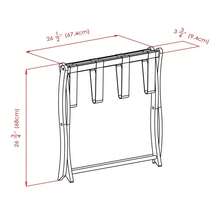 Espresso-Toned Luggage Shelf: Stylish And Functional Storage For Travel Essentials - Multicolor - View 4