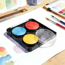Vibrant Color Palette, Dense Texture, Even Coverage, Non-Fading, Water-Soluble Material, Easy To Clean, Suitable For Halloween, Carnival, Christmas, World Cup, Comic Conventions, Parties, Performances - Single Piece - View 3