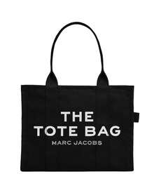 Marc Jacobs The Canvas Large Tote Bag Women  Bags It Features Cotton Canvas,2026 Valentine's Day Gifts,Gift For Her M0016156 - 黑色 - 查看 4