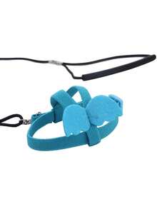 1pc Anti-Bite Flight Training Rope Parrot Bird Pet Leash Set, Ultra-Light Harness Leash, Soft & Portable Pet Toy - Multicolor - View 3