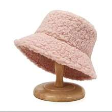 Solid Color Sherpa Bucket Hat, Warm And Windproof Design With Fashionable Style, Suitable For Daily Wear - Multicolor - View 4