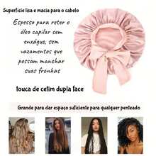 Satin Curling Iron Kit (No Heat) + Double-Sided Satin Bonnet + 1 Hair Clip + 2 Hair Scrunchies 025-066 - 彩色 - 查看 5