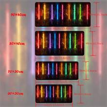 1pc Colorful Lightsabers Pattern HD Printed Pad For Desk, Multi Functional XXL Mousepad, Keyboard Gaming Mouse Mats, Office Computer PC Gamer Desk Mat.Gifts For Family Friends - Như hình minh họa. - Xem 4