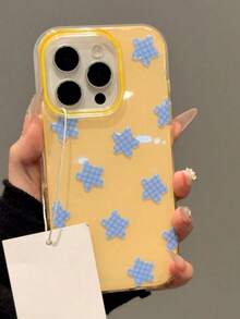 FJUR Y2K Cute Star Soft Jelly Phone Case Compatible With IPhone 17Pro Max 17Pro 17Air 17 15 16 Pro Max 14 Pro 13 12 11 Glossy Soft Back Gift Case - 黃色 - 查看 2