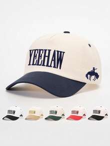 1 chiếc mũ bóng chày thêu "MOMMIN" có thể điều chỉnh màu sắc, mũ chống nắng thông thường thích hợp cho du lịch mùa xuân/thu, thời trang và đa năng, mũ phong cách Y2K dành cho giới trẻ - mũ bóng chày - Xem 20